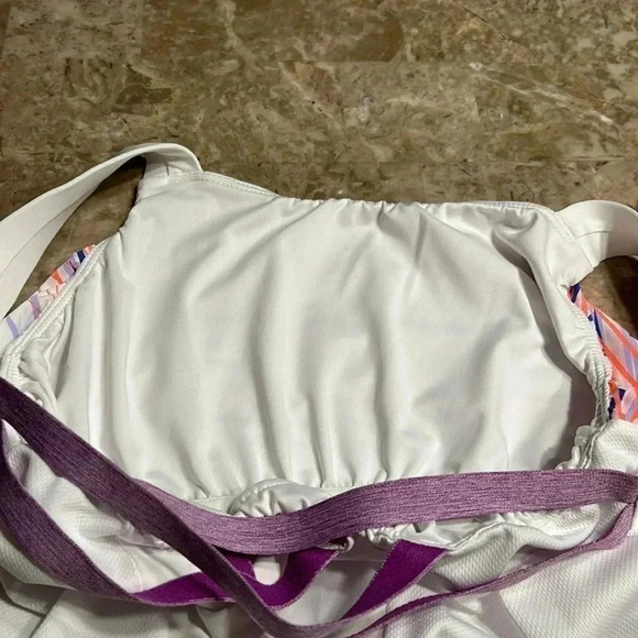 BABOLAT NWT Y2K tennis dress. Halter dress,striped, activewear,sporty,preppy - Picture 12 of 15